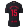 Maillot de Supporter FC Barcelone Christensen 15 Extérieur 2024-25 Pour Homme